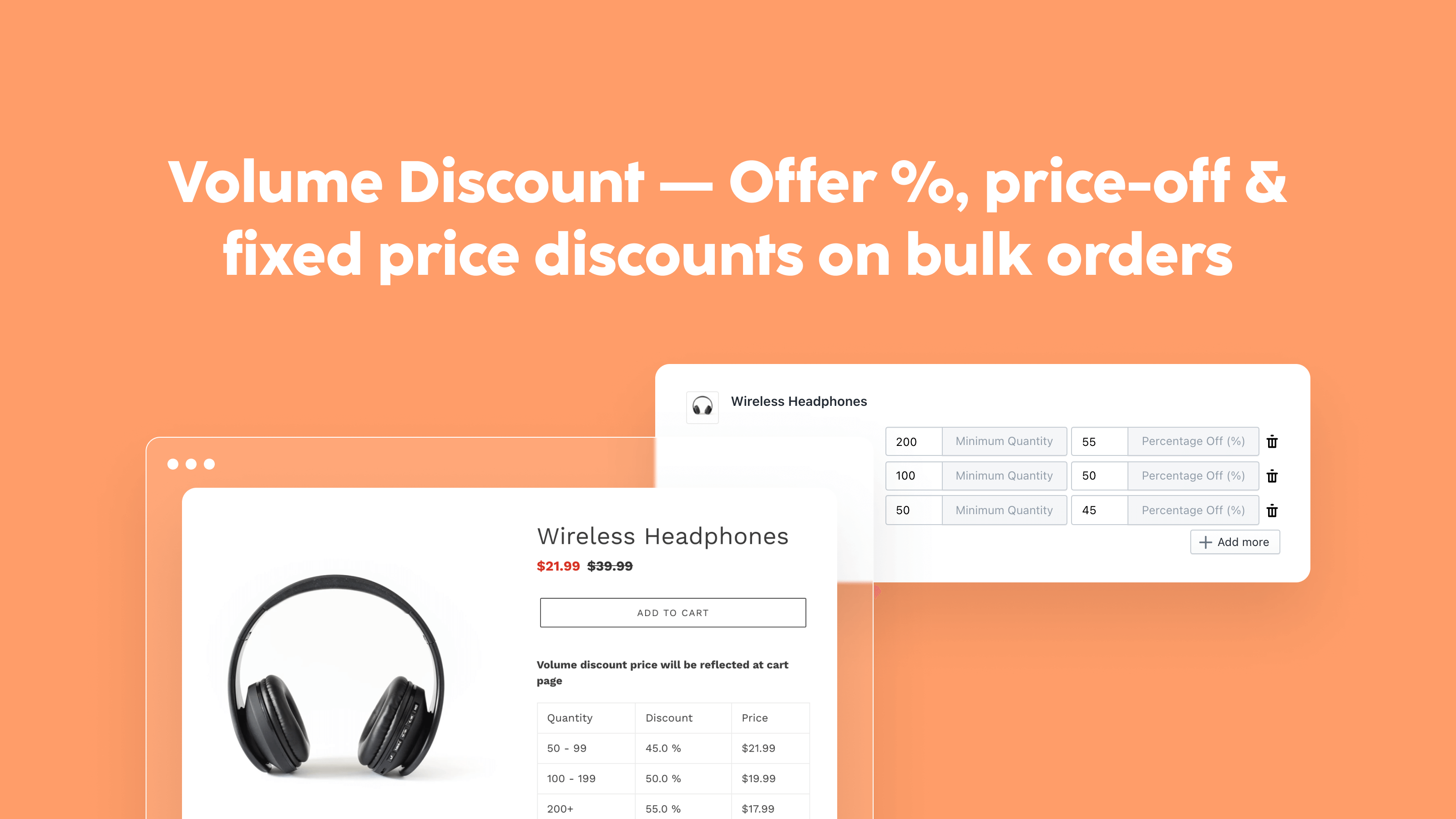 Wholesale Pricing Discount App for Shopify. With Volume Discounts